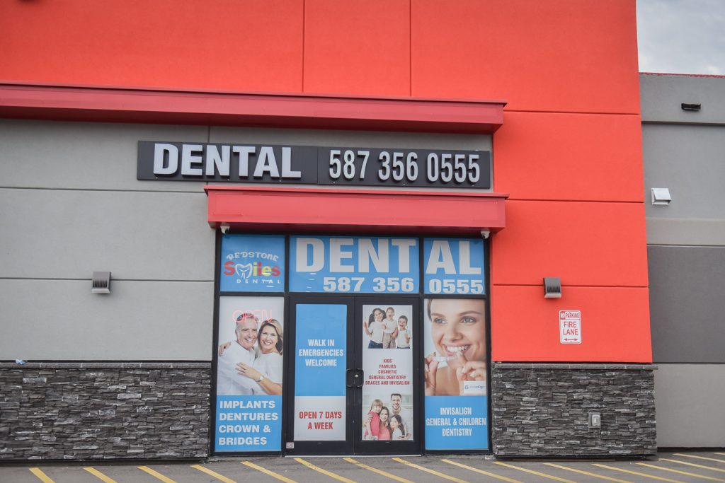 Clinic Entrance | Redstone Smiles Dental | General and Family Dentist | NE Calgary Dentist